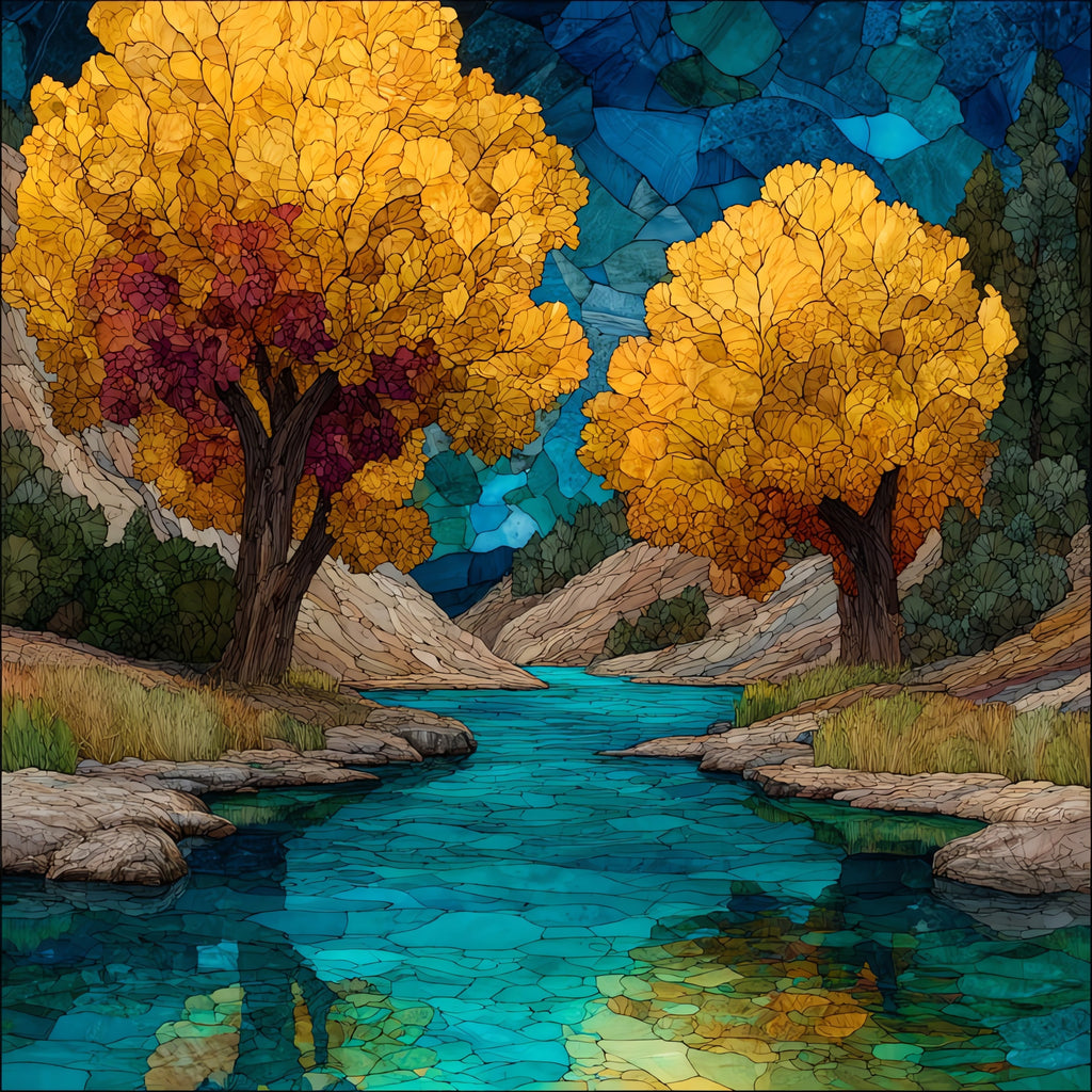 The Narrows — ceramic art tile