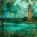 Lake Murray — ceramic art tile