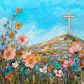 Salvation Mountain — ceramic art tile