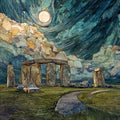 Carhenge near Alliance — ceramic art tile