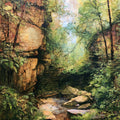 the Devil's Punchbowl — ceramic art tile