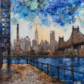 Long Island City Gantry Plaza State — ceramic art tile