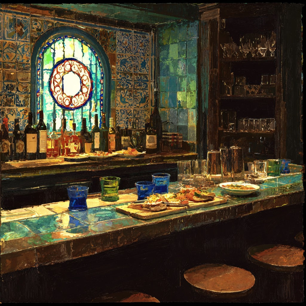 Sevillian — ceramic art tile