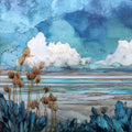 Salt Plains National Wildlife — ceramic art tile