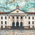 Naval Academy Bancroft Hall — ceramic art tile