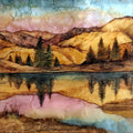 the Sand Hills Lakes — ceramic art tile