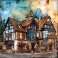 the Frankenmuth Bavarian Inn — ceramic art tile