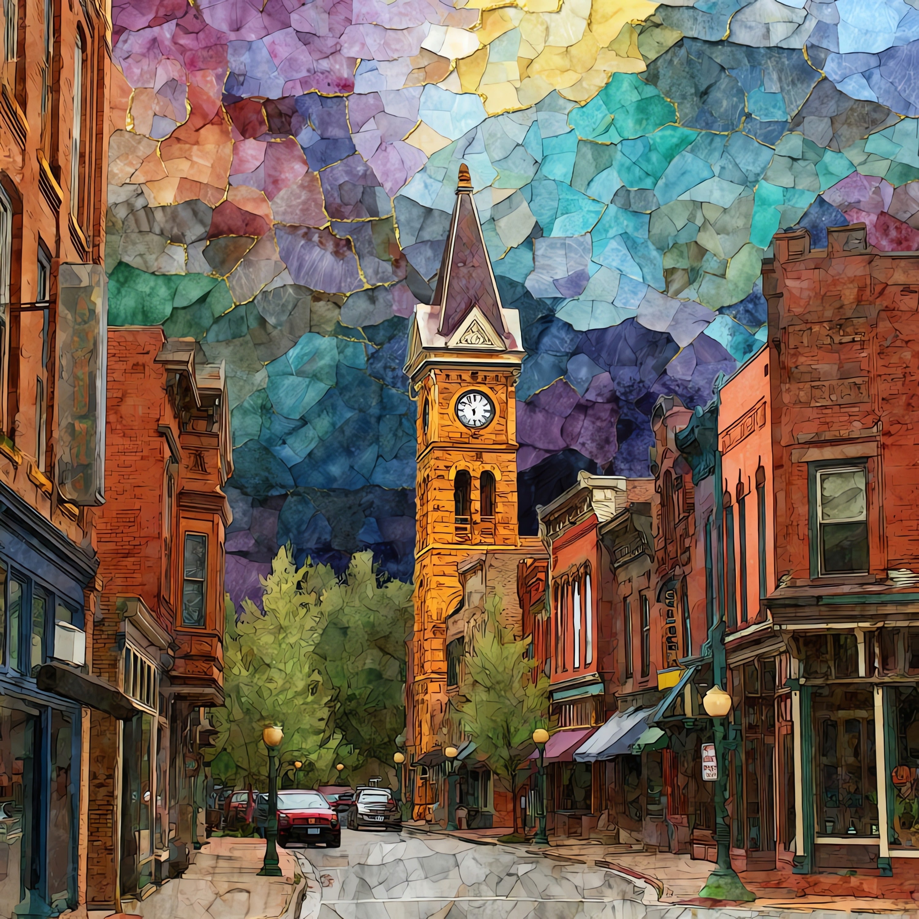 the Staunton Historic Beverley — ceramic art tile