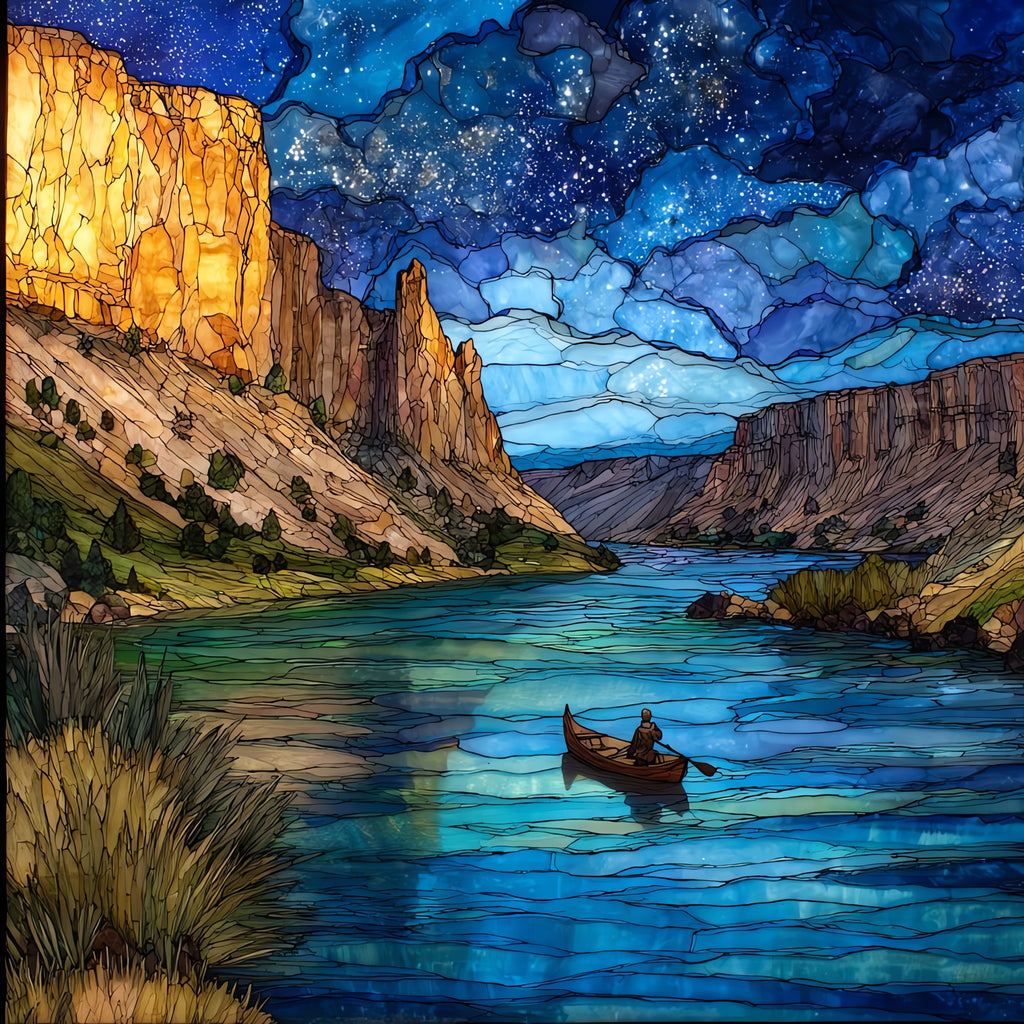 the Missouri Breaks Wild and Scenic — ceramic art tile