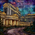 Caesars Palace — ceramic art tile