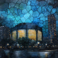 the Prudential Center — ceramic art tile