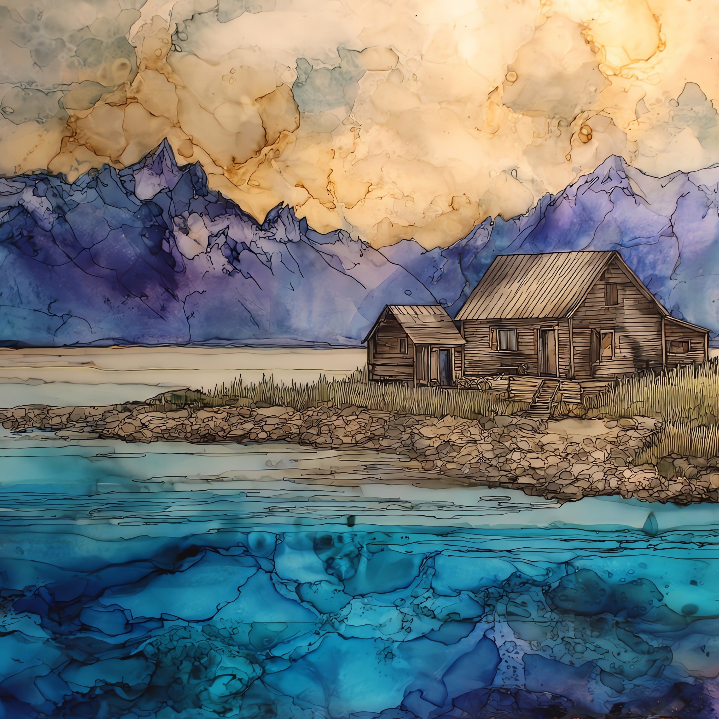 Hope — ceramic art tile