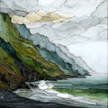 Lost Coast — ceramic art tile