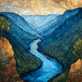 the Cumberland Narrows Wills — ceramic art tile