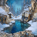 Granite Hot Springs in — ceramic art tile
