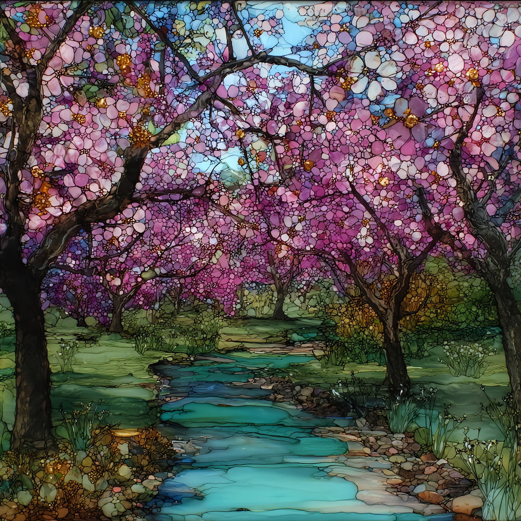 Branch Brook Park — ceramic art tile