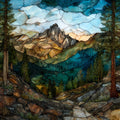 the Black Elk Wilderness — ceramic art tile