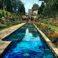 the Maymont Estate Italian Garden in — ceramic art tile