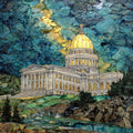 the Vermont State House — ceramic art tile