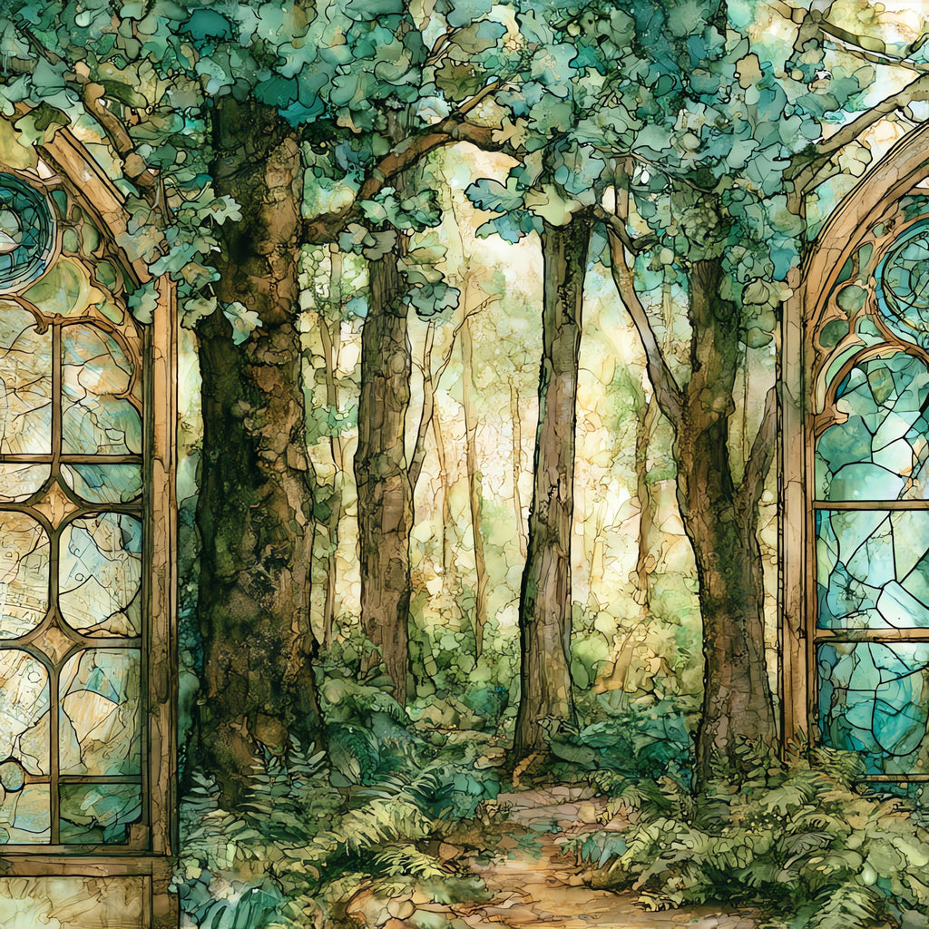 Redden State Forest — ceramic art tile