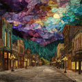 Custer historic Black Hills — ceramic art tile