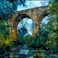 the Williamsport Conococheague Aqueduct — ceramic art tile
