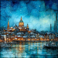 Annapolis on the Severn River — ceramic art tile