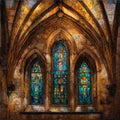 the National Cathedral Bethlehem — ceramic art tile