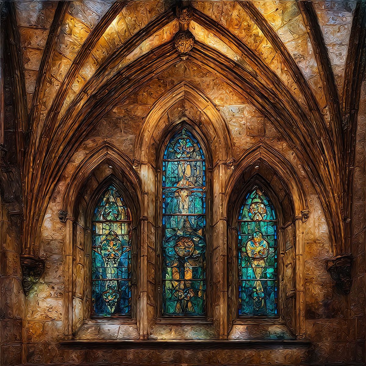 the National Cathedral Bethlehem — ceramic art tile