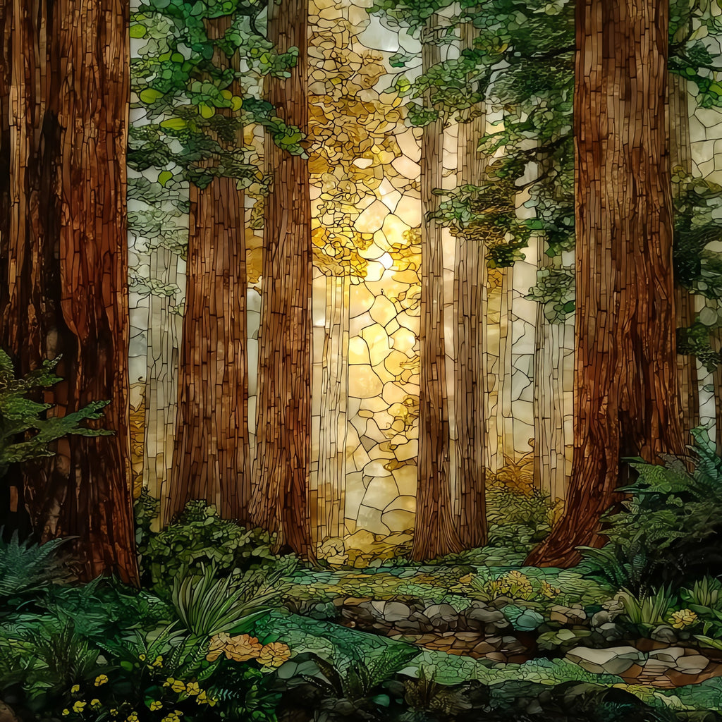 Stout Grove — ceramic art tile