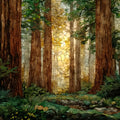 Stout Grove — ceramic art tile