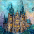 Newark Cathedral Basilica of — ceramic art tile