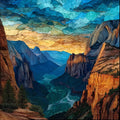 Observation Point — ceramic art tile