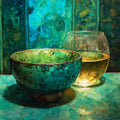 Philosopher Path Sakura Tunnel — ceramic art tile