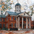 Court Square — ceramic art tile