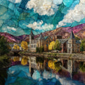 Buena Vista Collegiate Peaks — ceramic art tile