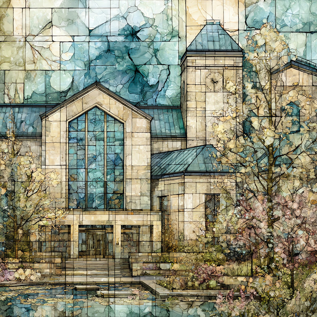 the Indianapolis Museum of Art — ceramic art tile