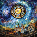 the Kansas Capitol rotunda — ceramic art tile