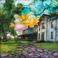 Fort Laramie National Historic — ceramic art tile