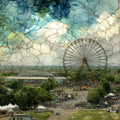 Minnesota State Fair Grandstand — ceramic art tile