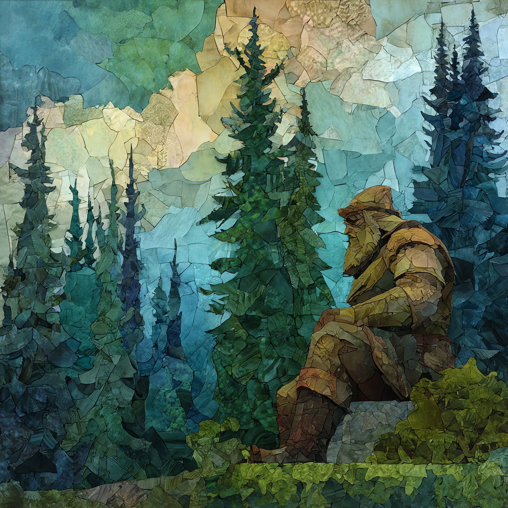 Brainerd Paul Bunyan Land — ceramic art tile