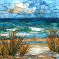Stone Harbor Seven Mile Beach — ceramic art tile
