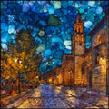 Aranda de Duero historic center — ceramic art tile