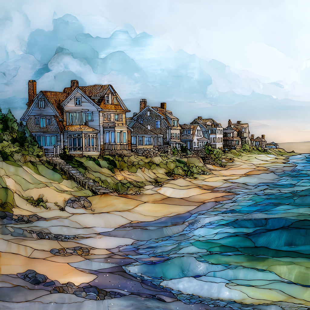 Coopers Beach — ceramic art tile