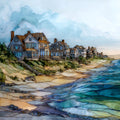 Coopers Beach — ceramic art tile