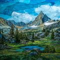 Fremont Peak — ceramic art tile