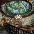 the Mississippi State Capitol — ceramic art tile
