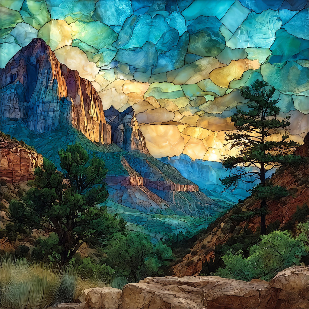 the Court of the — ceramic art tile