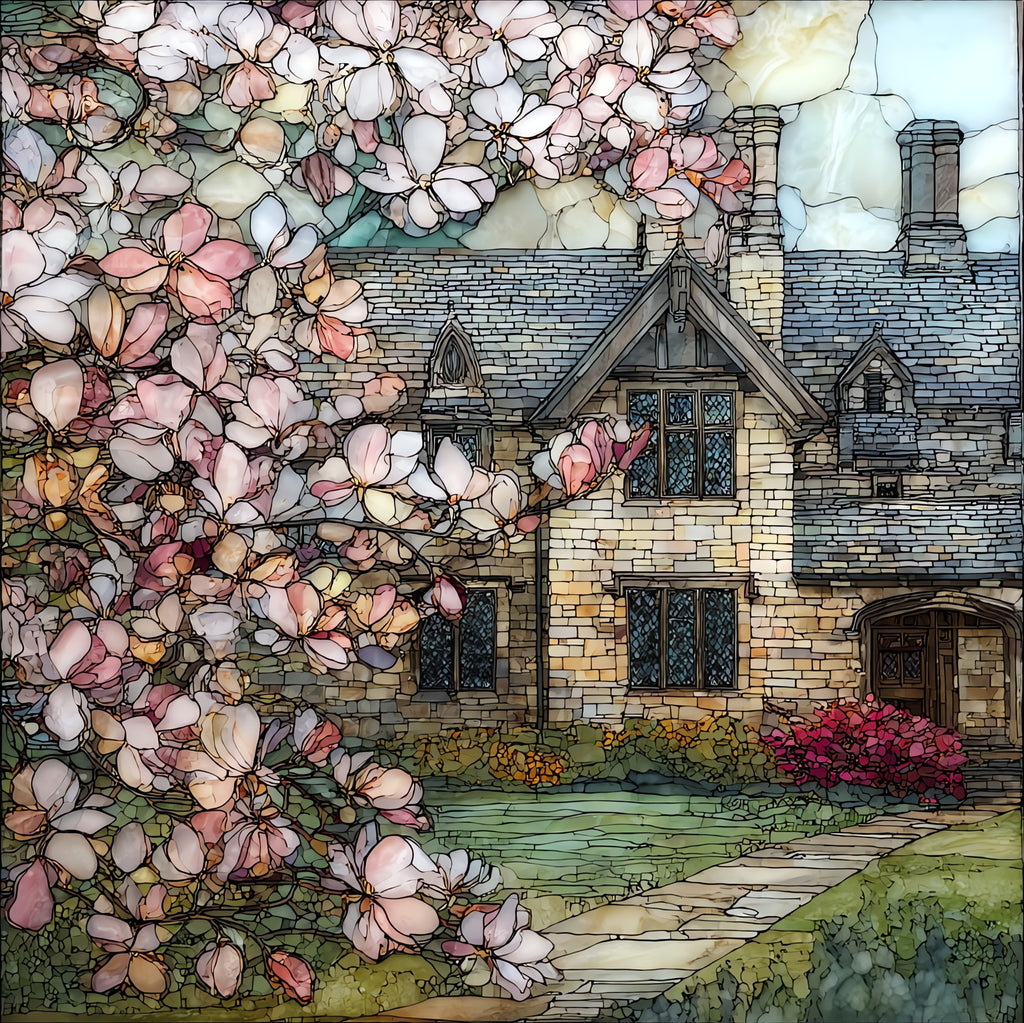 Planting Fields Arboretum — ceramic art tile