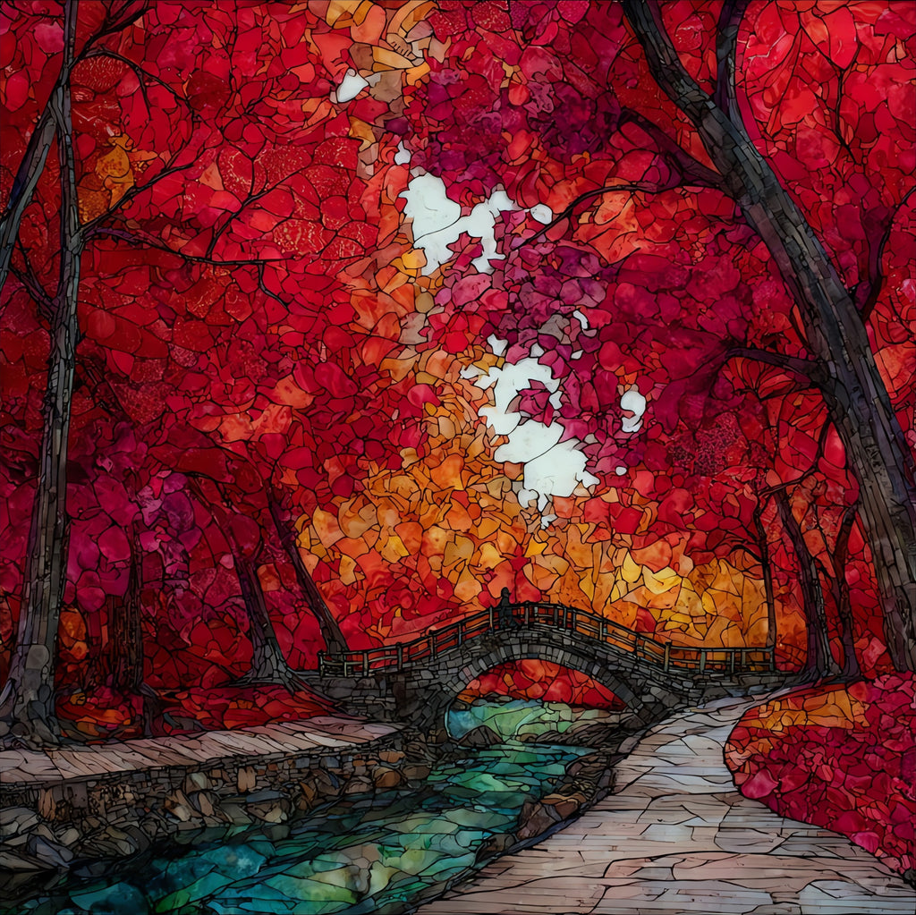 Pen Park — ceramic art tile